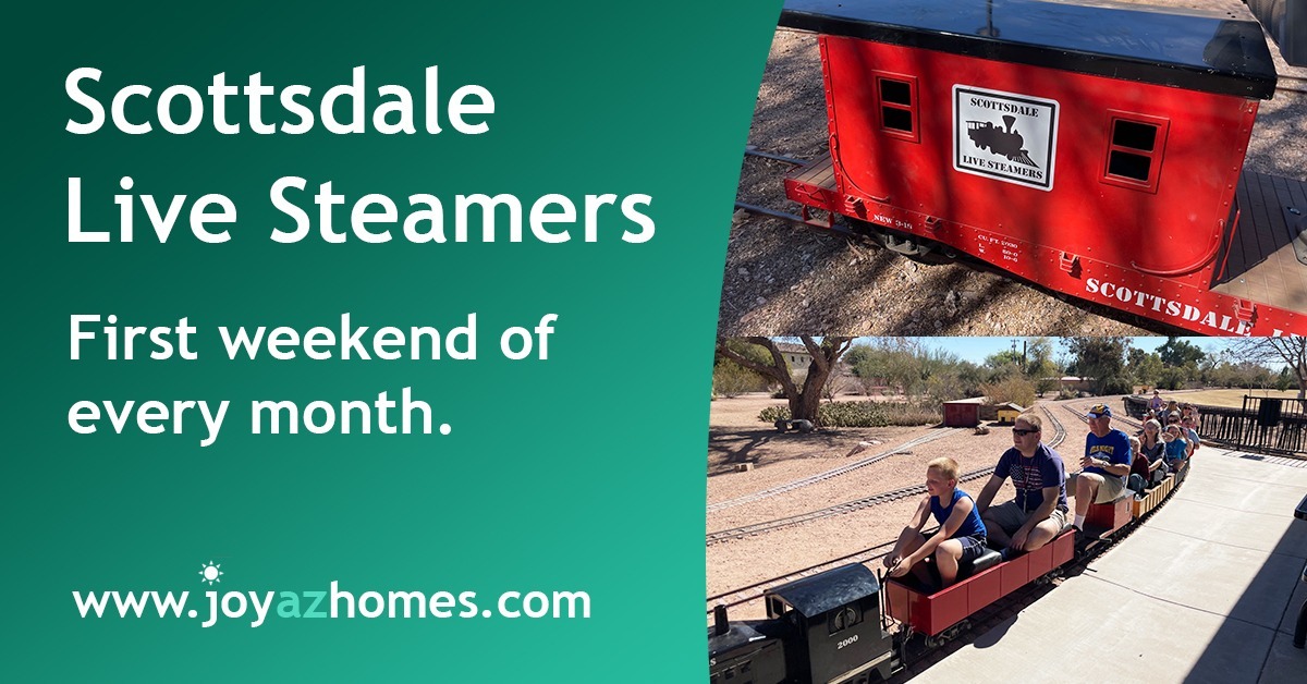 Ride the Scottsdale Live Steamers at McCormick-Stillman Railroad Park